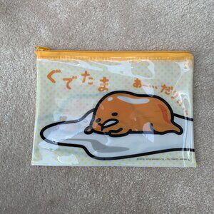 Gudetama plastic pouch